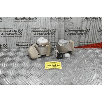 Ζώνες Πίσω Καθισμάτων Σετ Toyota Hilux KUN 2005-2015