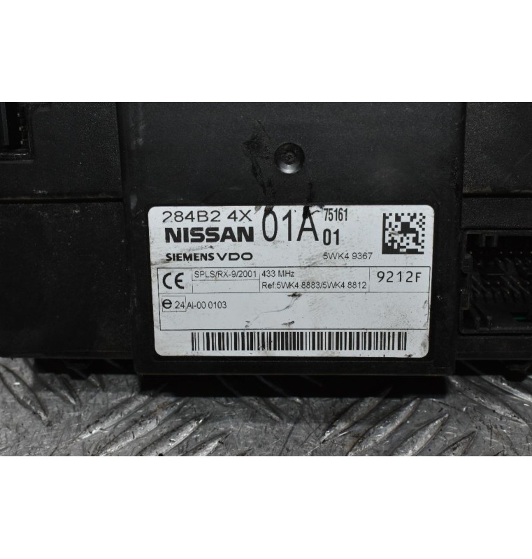 Πλακέτα Ανεσης Nissan Navara D40 2005-2010 Siemens 284B2-4X01A 5WK49367