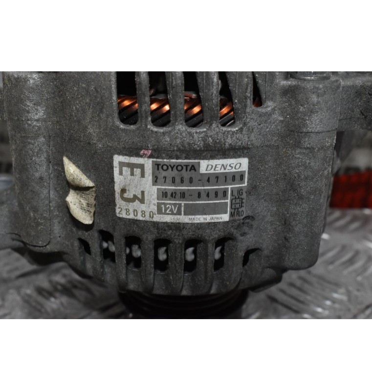 Δυναμό Toyota Yaris 1.3 1NR 2010-2015 DENSO 27060-47100 104210-8490 12V