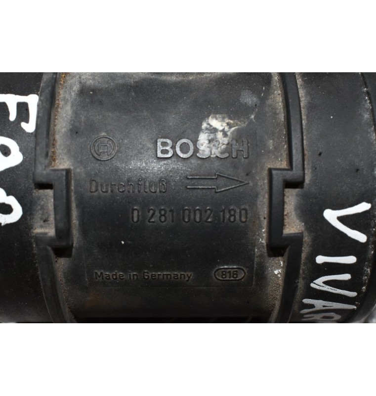 Μετρητής Μάζας Αέρα MAF Opel Vivaro 1.9 dci F9Q 2002-2009 BOSCH 0281002180