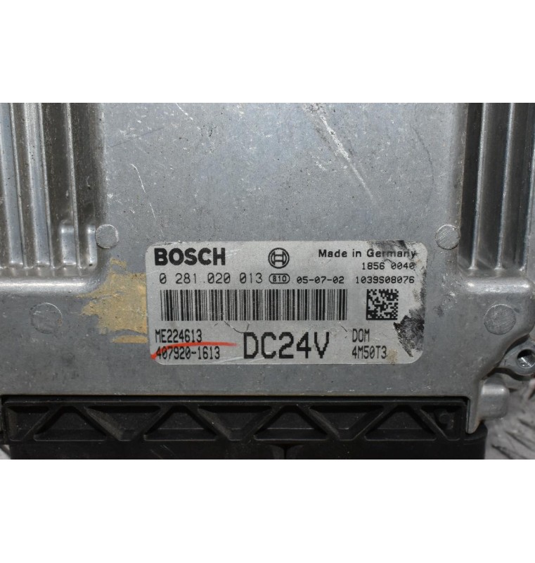 Εγκέφαλος Mitsubishi Canter Fuso 3.0cc Euro5 4M50T3 2010-2017 BOSCH 0281020013 ME224613 407920-1613