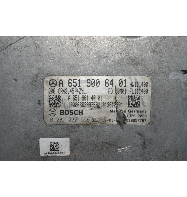 Εγκέφαλος Mercedes-Benz GLC250 4WD 651921 2014-2020 BOSCH A6519006401 A6519014001 0281030556
