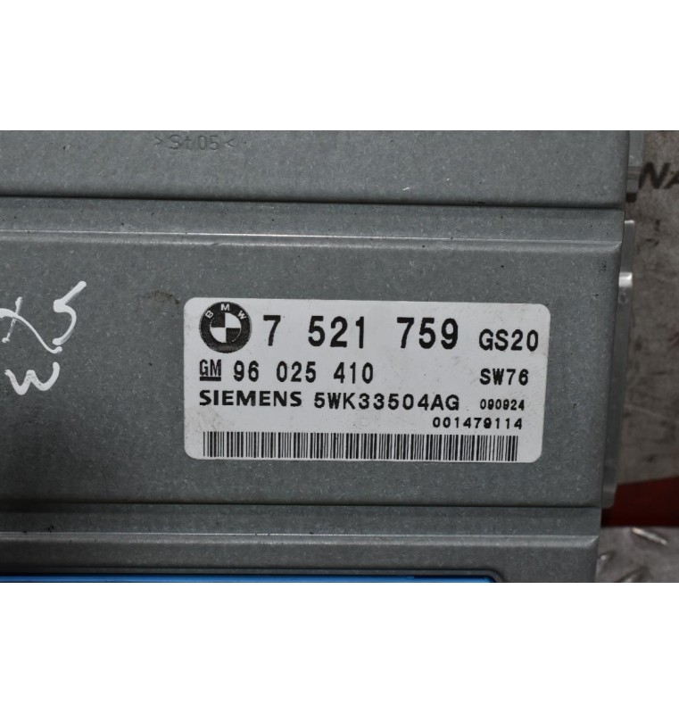 Εγκέφαλος Σασμάν Bmw X5 E53 2000-2006 SIEMENS 7521759 96025410 5WK33504AG