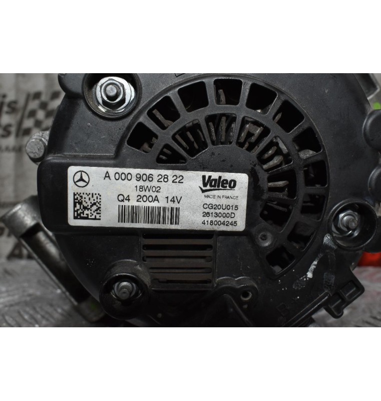 Δυναμό Mercedes-Benz GLC250 4WD 651921 2014-2020 Α0009062822 200A