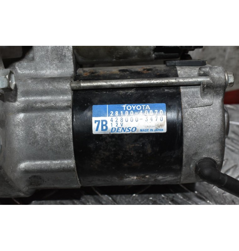 Μίζα Toyota Yaris 1.0 1KR 2006-2012 28100-40070 428000-3470