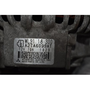 Δυναμό Ford Ranger / Mazda B2500 2.5 TD WL WL9118300 A2TA6099AT 70A 12V 1998-2005 (2 pins)