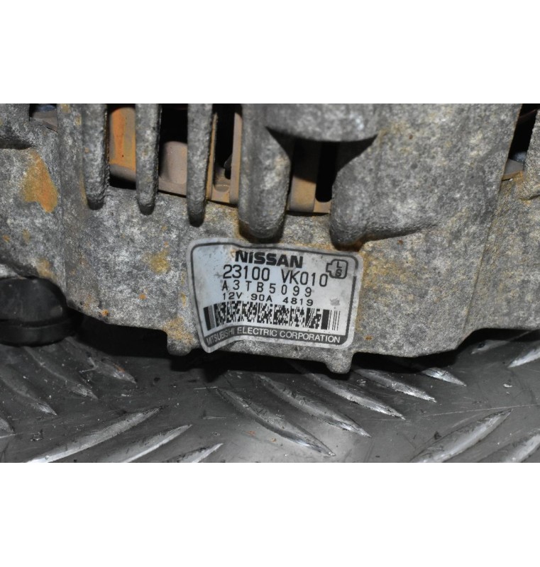 Δυναμό Nissan Navara D22 YD25 133PS 2001-2005 23100-VK010 90A