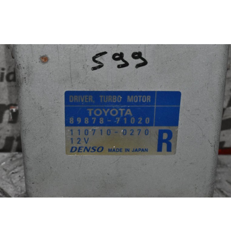 Πλακέτα Tουρμπίνας Toyota Hilux KUN 2005-2015 DENSO 89878-71020 110710-0270 (10 pins)