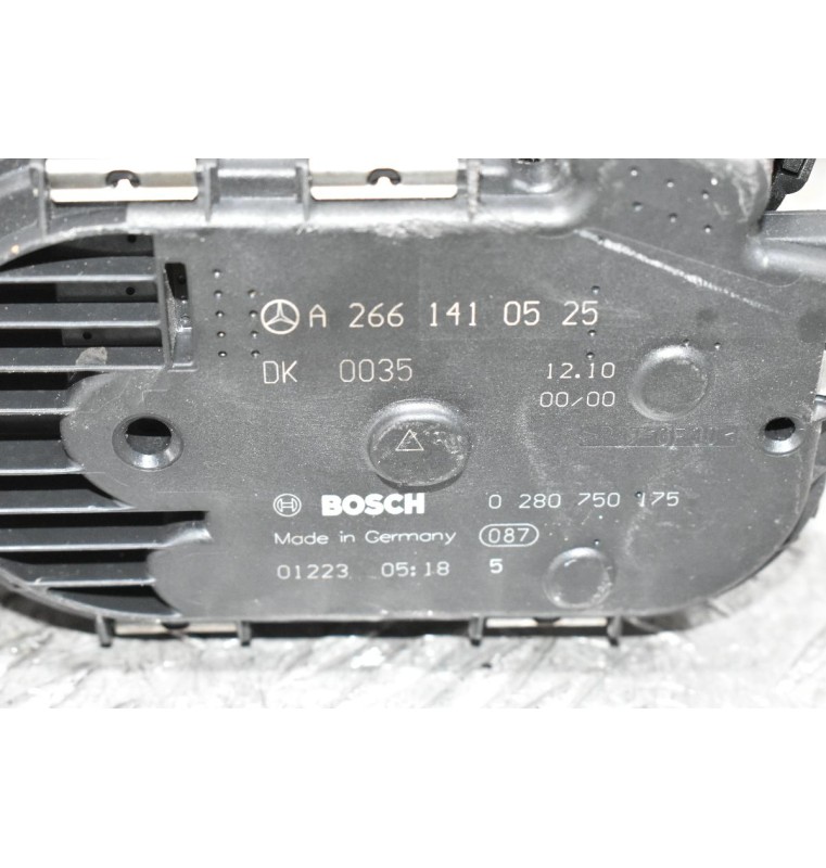 Πεταλούδα Γκαζιού Mercedes-Benz E200 1.8 271860 2010-2016 BOSCH A2661410525 0280750175