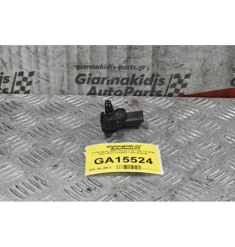 Αισθητήρας MAP Peugeot 207 308 1.6 5FW 2007-2013 V7539811 0261230136