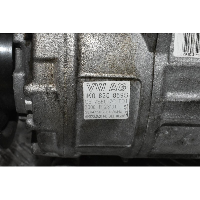 Κομπρεσέρ Aircondition Volkswagen Golf IV 1.4cc TSI BLG 2008-2013 1K0820859S GE7SU17CTD1 (Σπασμένη Τροχαλία)