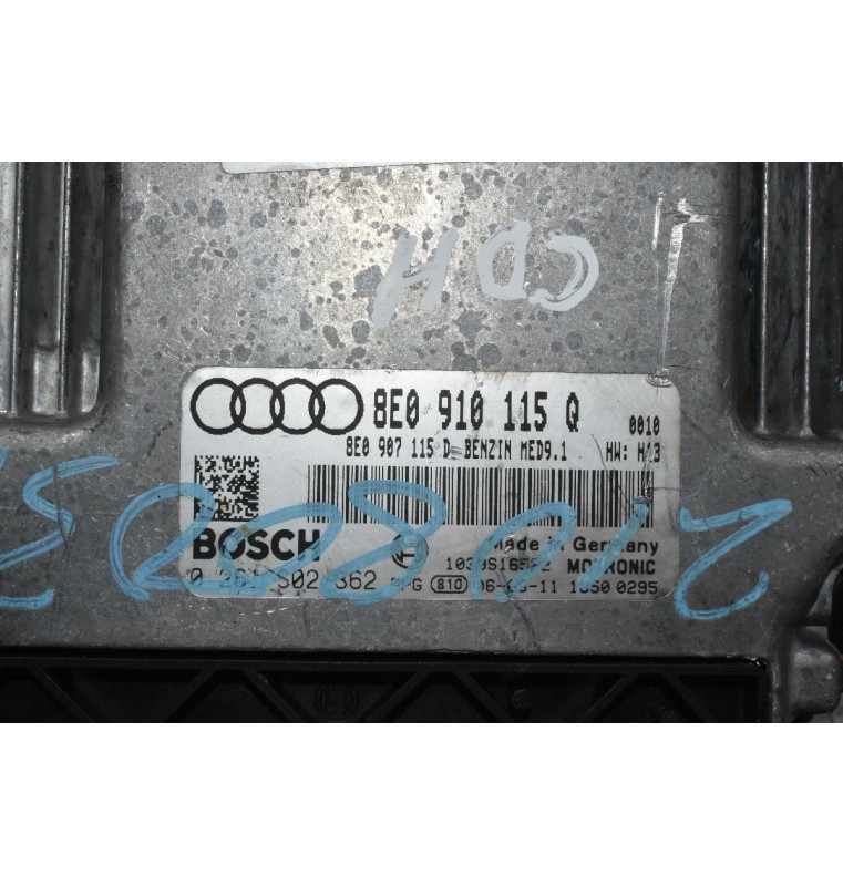 Εγκέφαλος Audi A4 1.8 / 2.0 TFSI CDH BWE BGB 2007-2012 BOSCH 8E0910115Q 0261S02362