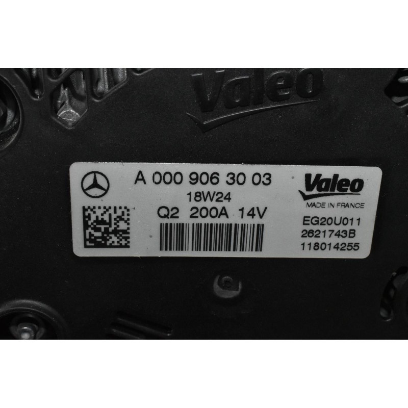 Δυναμό Mercedes-Benz E220 d 2.0 W213 654920 2016-2022 A0009063003 200A