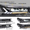 Φανάρια Εμπρός Led Toyota Hilux/Revo 2016-2022 (Set) (Video Λειτουργιας)
