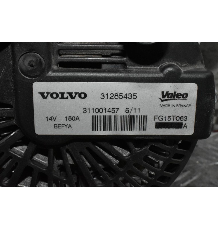 Δυναμό Volvo S60 B4164T 2010-2015 31285435 150A