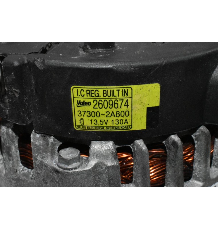 Δυναμό Hyundai i40 1.7 CRD D4FD 2011-2022 37300-2A800 130A (Μικρό Σπάσιμο Στο Πλαστικό)