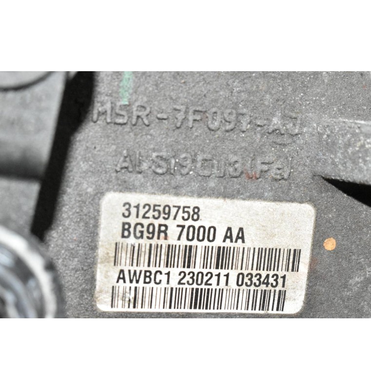 Αυτόματο Σασμάν Volvo S60 V60 C30 S40 V40 1.6T B4164T 2010-2019 BG9R7000AA 2010-2019 BG9R-7000-AA