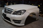 Μούρη Κομπλέ Mercedes-Benz C200 W204 Facelift Xenon 2011-2015 (Με 2 φτερα και καπω) (Εξυπνο φαναρι)