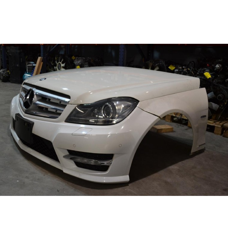 Μούρη Κομπλέ Mercedes-Benz C200 W204 Facelift Xenon 2011-2015 (Με 2 φτερα και καπω) (Εξυπνο φαναρι)
