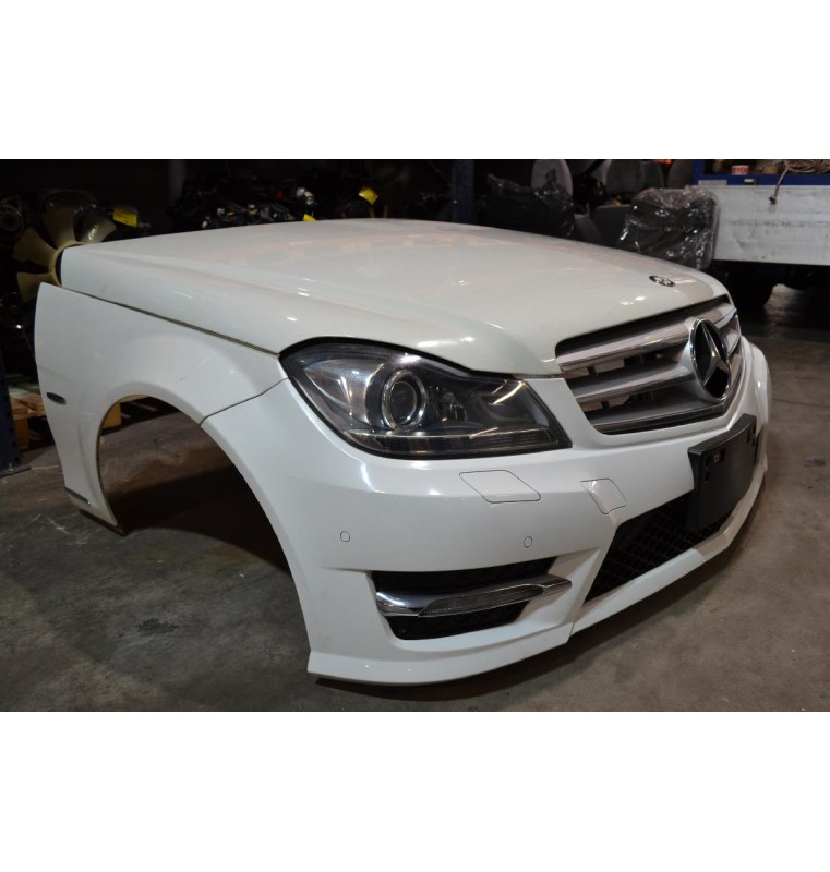 Μούρη Κομπλέ Mercedes-Benz C200 W204 Facelift Xenon 2011-2015 (Με 2 φτερα και καπω) (Εξυπνο φαναρι)