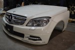 Μούρη Κομπλέ Mercedes-Benz C200 W204 Xenon 2007-2012 (Με 2 φτερα και καπω) (Led)
