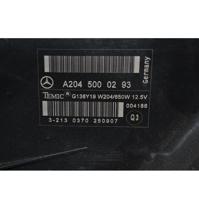Μούρη Κομπλέ Mercedes-Benz C200 W204 AMG Xenon 2007-2012 (Με 2 φτερα και καπω)