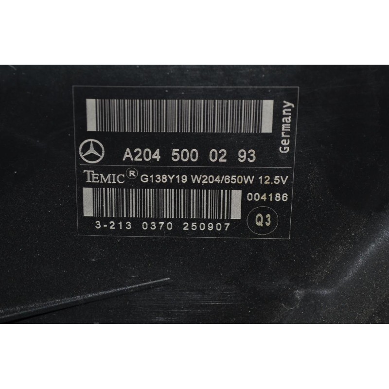 Μούρη Κομπλέ Mercedes-Benz C200 W204 AMG Xenon 2007-2012 (Με 2 φτερα και καπω)