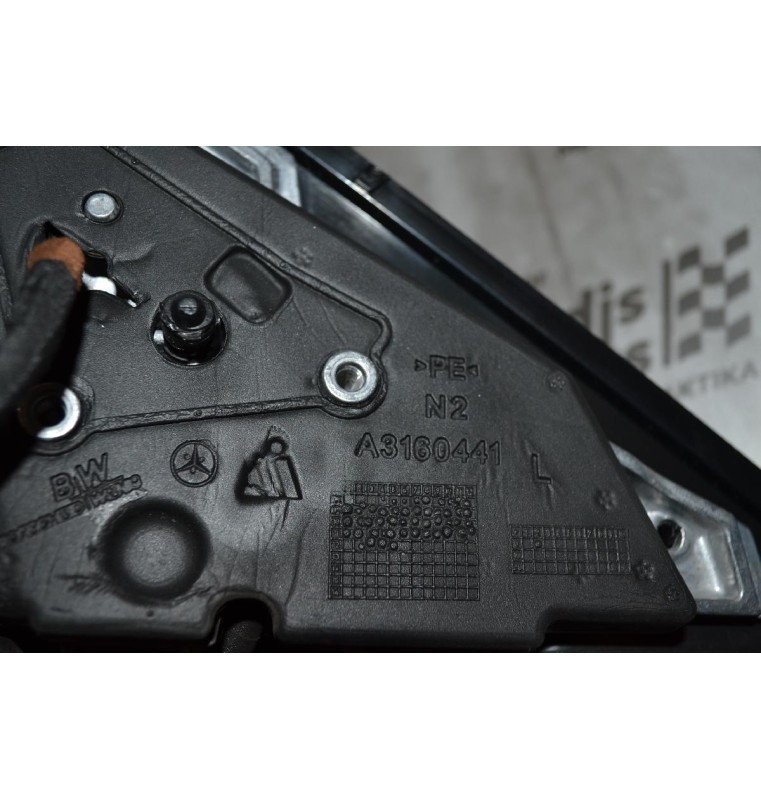 Καθρεπτης Αριστερος Mercedes W204 Με Φλας 2007-2014 (10+10 pins)