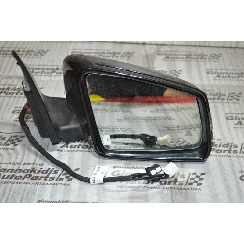 Καθρεπτης Δεξιος Mercedes C200 W204 2007-2014 (10+10 pins) (Blind Spot)