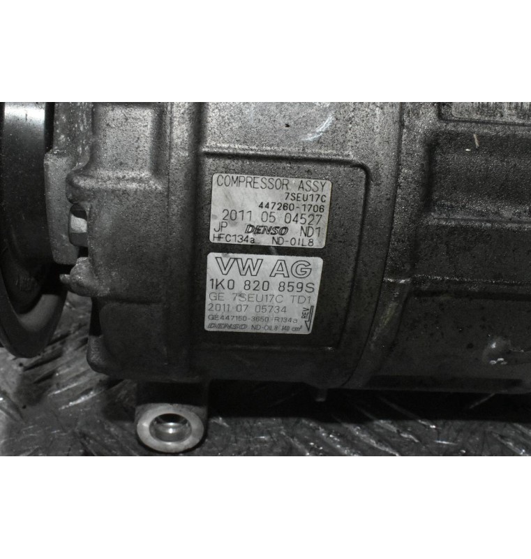 Κομπρεσέρ Aircondition Volkswagen Golf IV 1.4 TSI CAX 2008-2013 DENSO 1Κ0820859S GE447150-3650