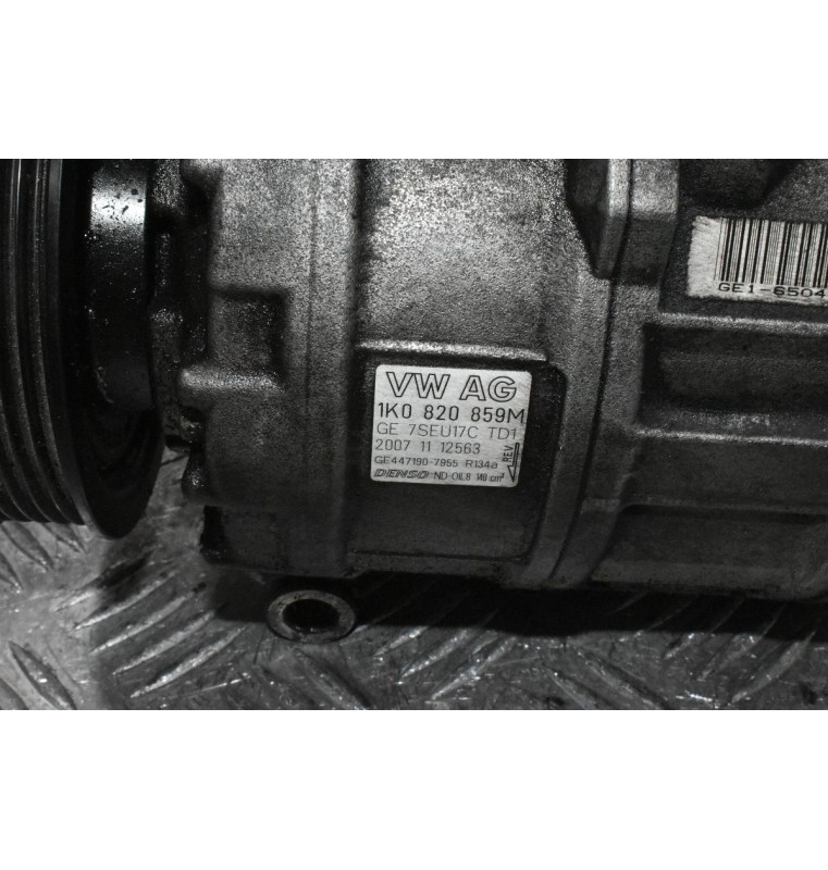 Κομπρεσέρ Aircondition Volkswagen Golf IV 1.4 TSI BMY 2008-2013 DENSO 1Κ0820859Μ GE447190-7955