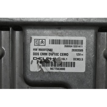 Εγκέφαλος Peugeot 508 I 2.0 RH02 2010-2018 9677563880