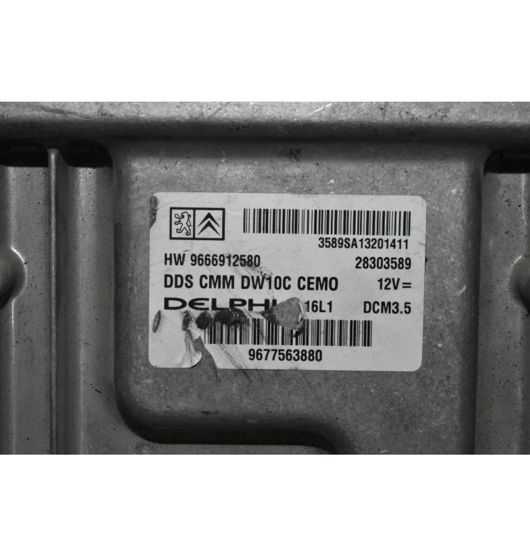 Εγκέφαλος Peugeot 508 I 2.0 RH02 2010-2018 9677563880