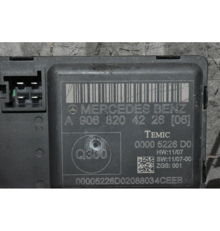 Πλακέτα Κλειδαριάς Πόρτας Εμπρός Δεξιά Ηλεκτρομαγνητική Mercedes-Benz Sprinter 2006-2013 A9068204226