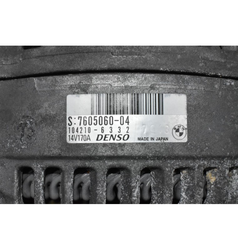 Δυναμό Bmw 118i 116i 114i 120i (F20/21) N13B16A 2010-2018 DENSO 7605060-04 104210-6332