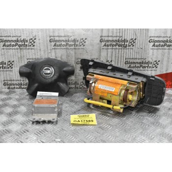 Σετ Αερόσακων Nissan Navara D22 2005-2010 28556VK300 (Χωρίς Ζώνες Ασφαλείας)