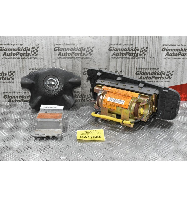 Σετ Αερόσακων Nissan Navara D22 2005-2010 28556VK300 (Χωρίς Ζώνες Ασφαλείας)