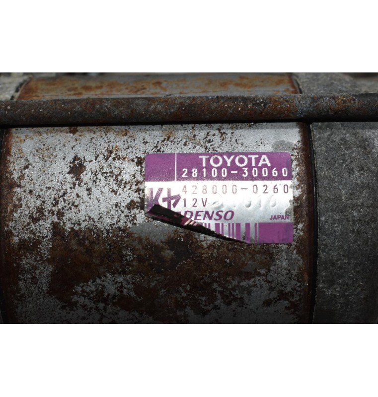 Μίζα Toyota Hiace 2KD 2001-2011 28100-30060 428000-0260 (10 Δόντια)