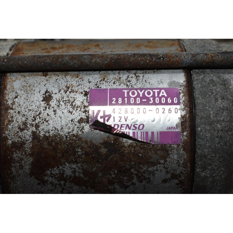 Μίζα Toyota Hiace 2KD 2001-2011 28100-30060 428000-0260 (10 Δόντια)