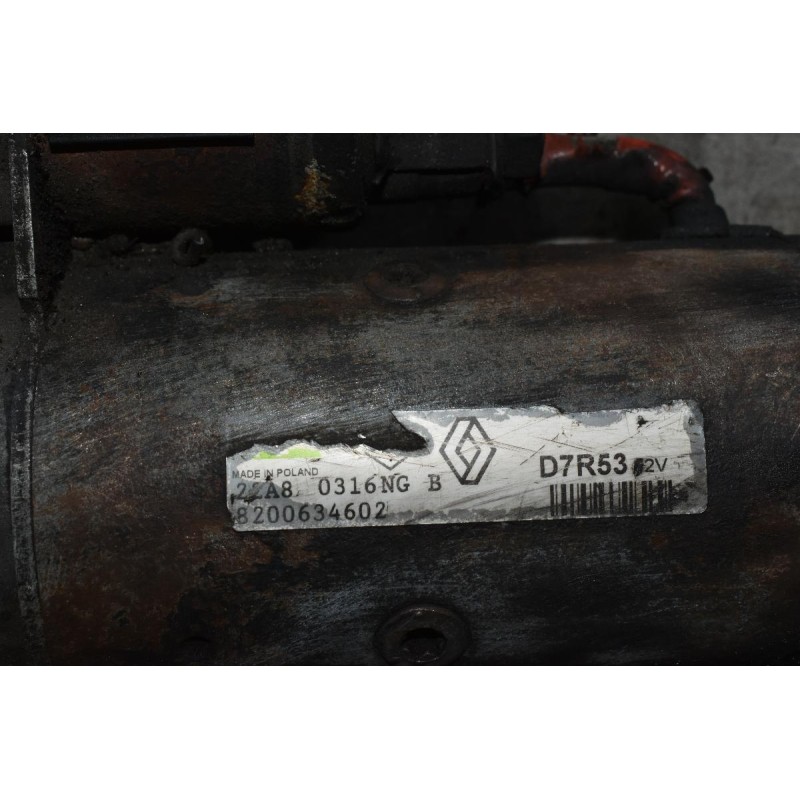 Μίζα Opel Vivaro/Movano 2.5 G9U B 630 2006-2010 8200634602 D7R53