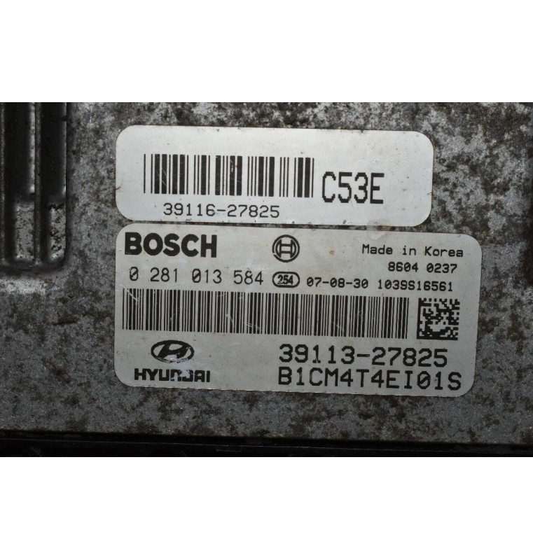 ΕΓΚΕΦΑΛΟΣ HYUNDAI SANTA FE 2.2 CRDI BOSCH 0281013584 D4EB 39113-27825