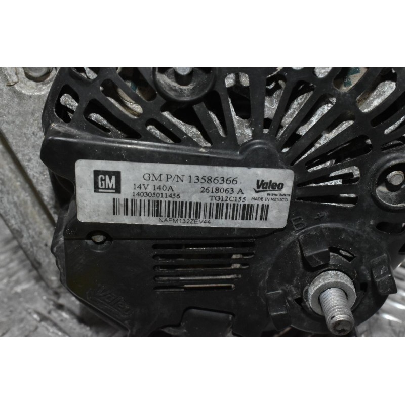 Δυναμό Opel Astra J 1.6 B16DTL CDTI 2014-2019 13586366 140A