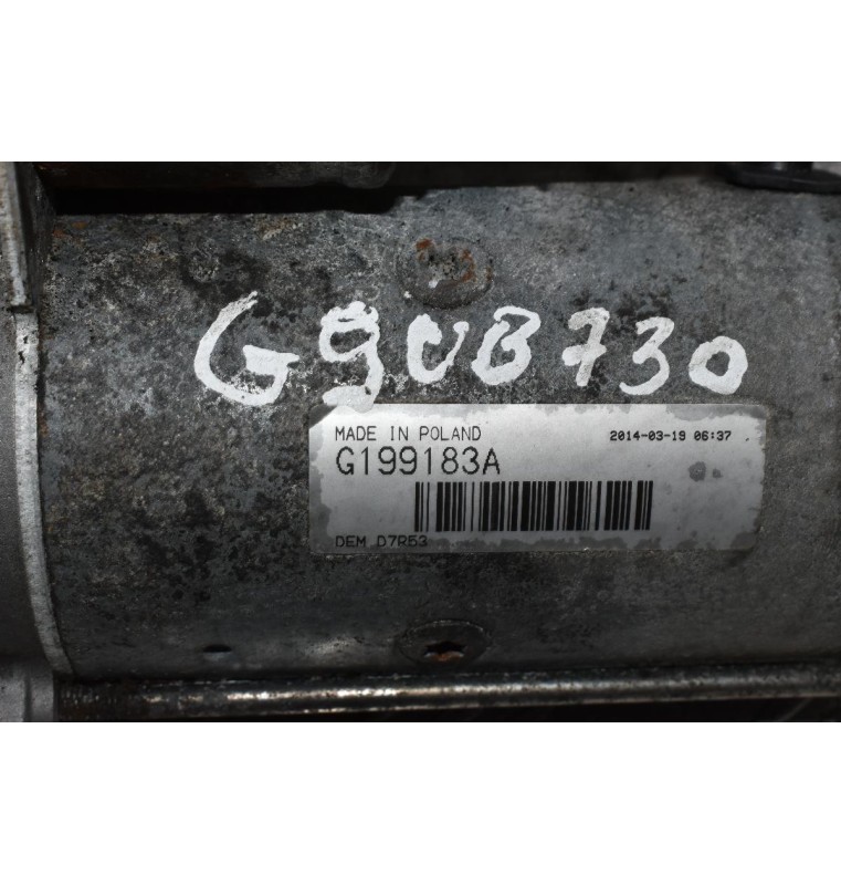 Μίζα Renault Trafic/Opel Movano 2.5 DCI G9UB730 2001-2010 G199183A