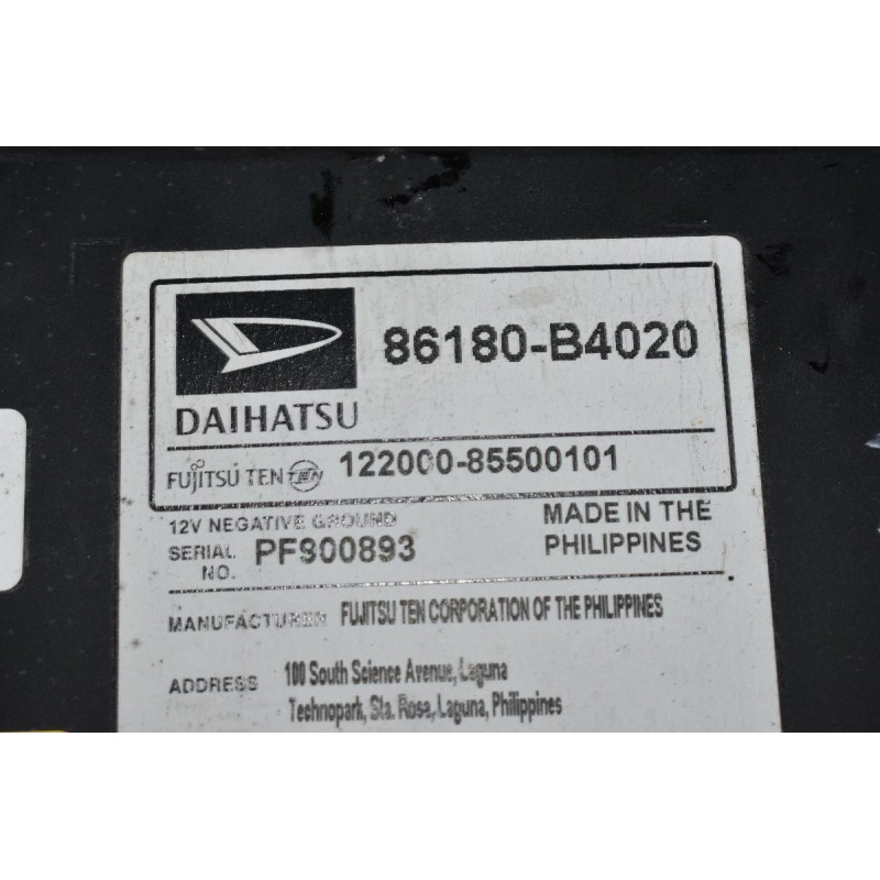 Ράδιο-CD  Daihatsu Terios 2006-2009  86180-B4020 122000-85500101