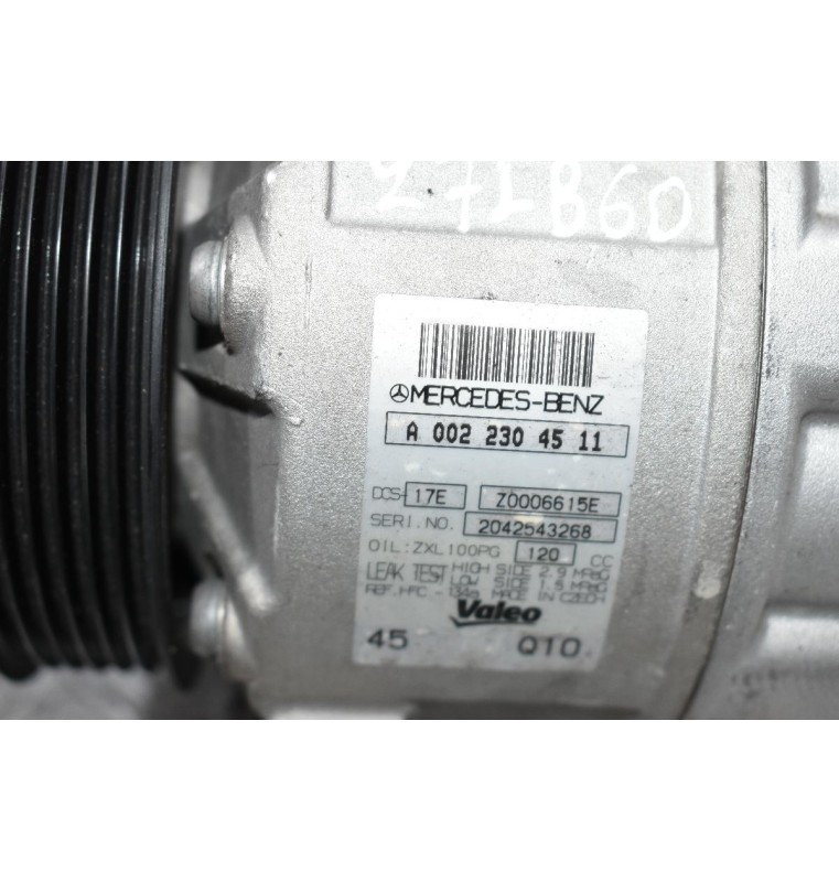 Κομπρεσέρ Aircondition - A/C Mercedes-Benz E (A207) E 250 CGI 271860 2010-2016 A0022304511