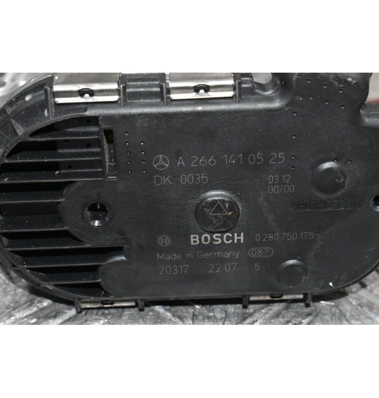 Πεταλούδα Γκαζιού Mercedes-Benz E200 1.8 271860 2010-2016 BOSCH A2661410525 0280750175
