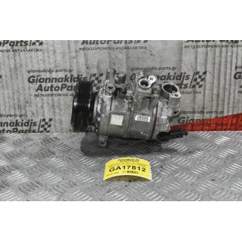 Κομπρεσέρ Aircondition - A/C Volkswagen Golf 1.4 TSI CAX 2008-2015 1K0820859T GE6SEU14CTD1 (Χτυπημένη Τροχαλία)