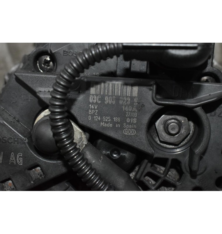 Δυναμό Audi A1 1.4 TFSI CAX 2010-2015 03C903023S 0124525188 140A