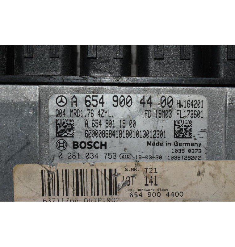 Εγκέφαλος Mercedes-Benz C 300 d W205 (W213) 2015-2018 A6549004400 A6549011500 0281034753