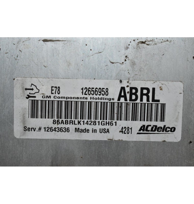 Εγκέφαλος Chevrolet Cruze A14NET 2009-2015 12656958 12643636 ABRL